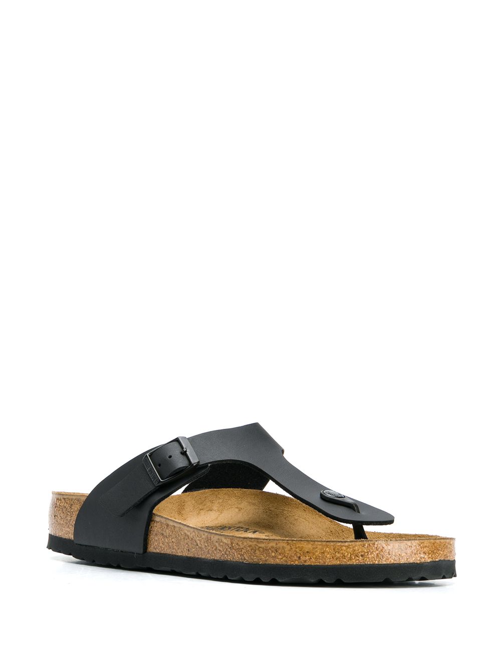 Birkenstock Sandals Black Calf Suede Pvc