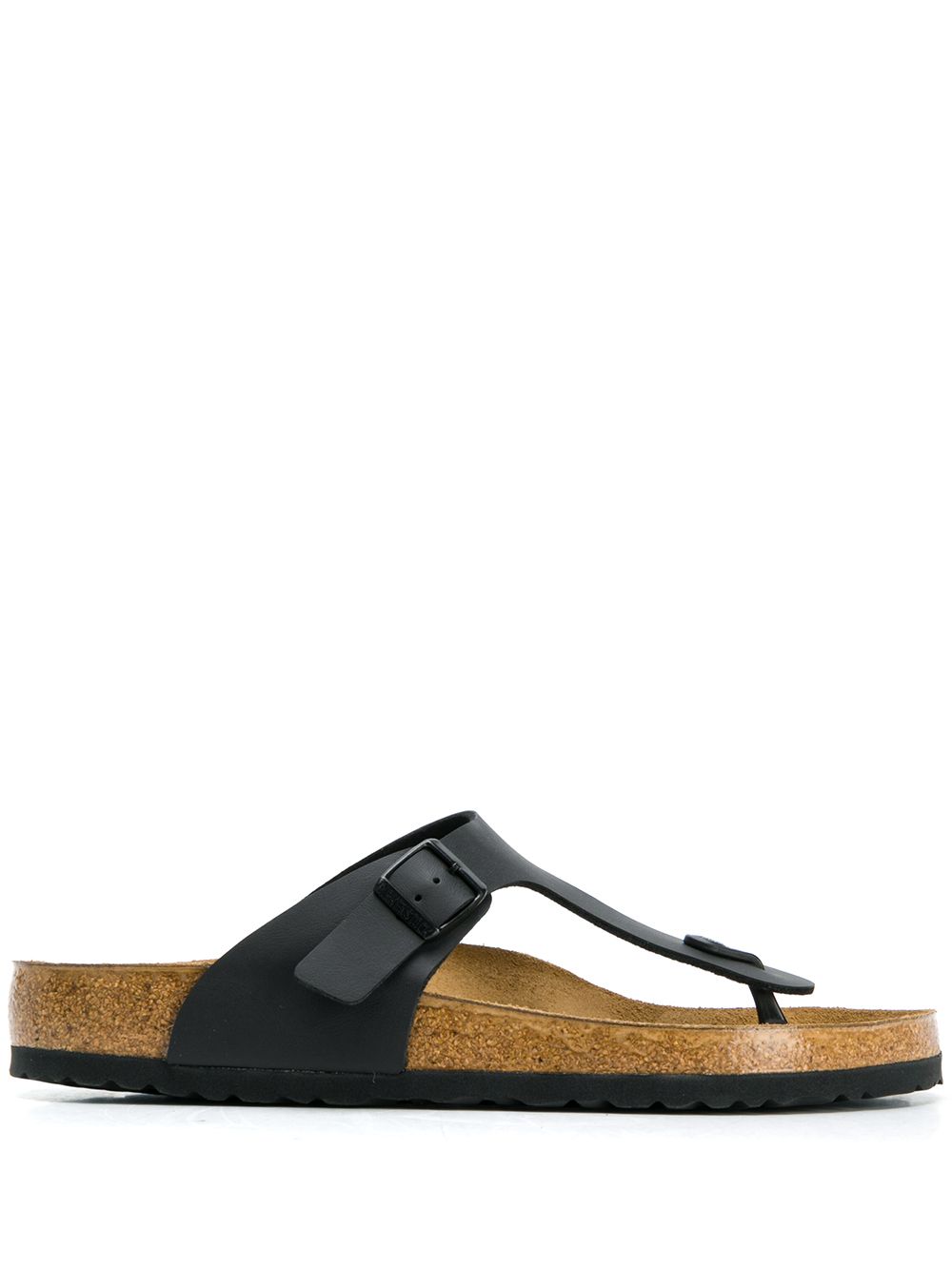 Birkenstock Sandals Black Calf Suede Pvc