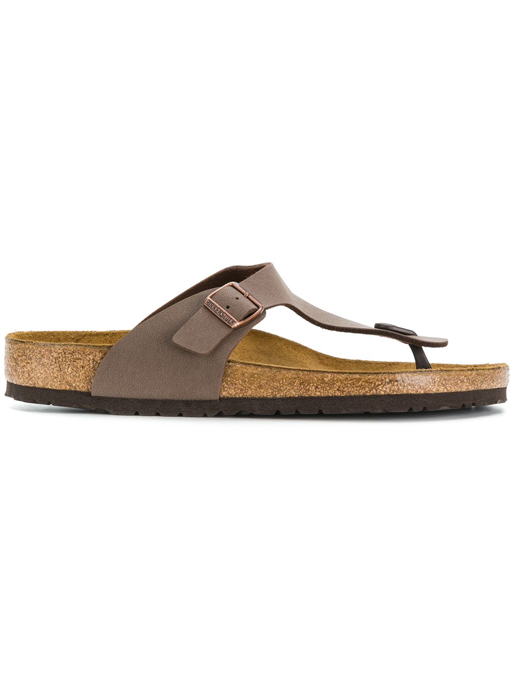 Birkenstock Sandals Brown Calf Leather