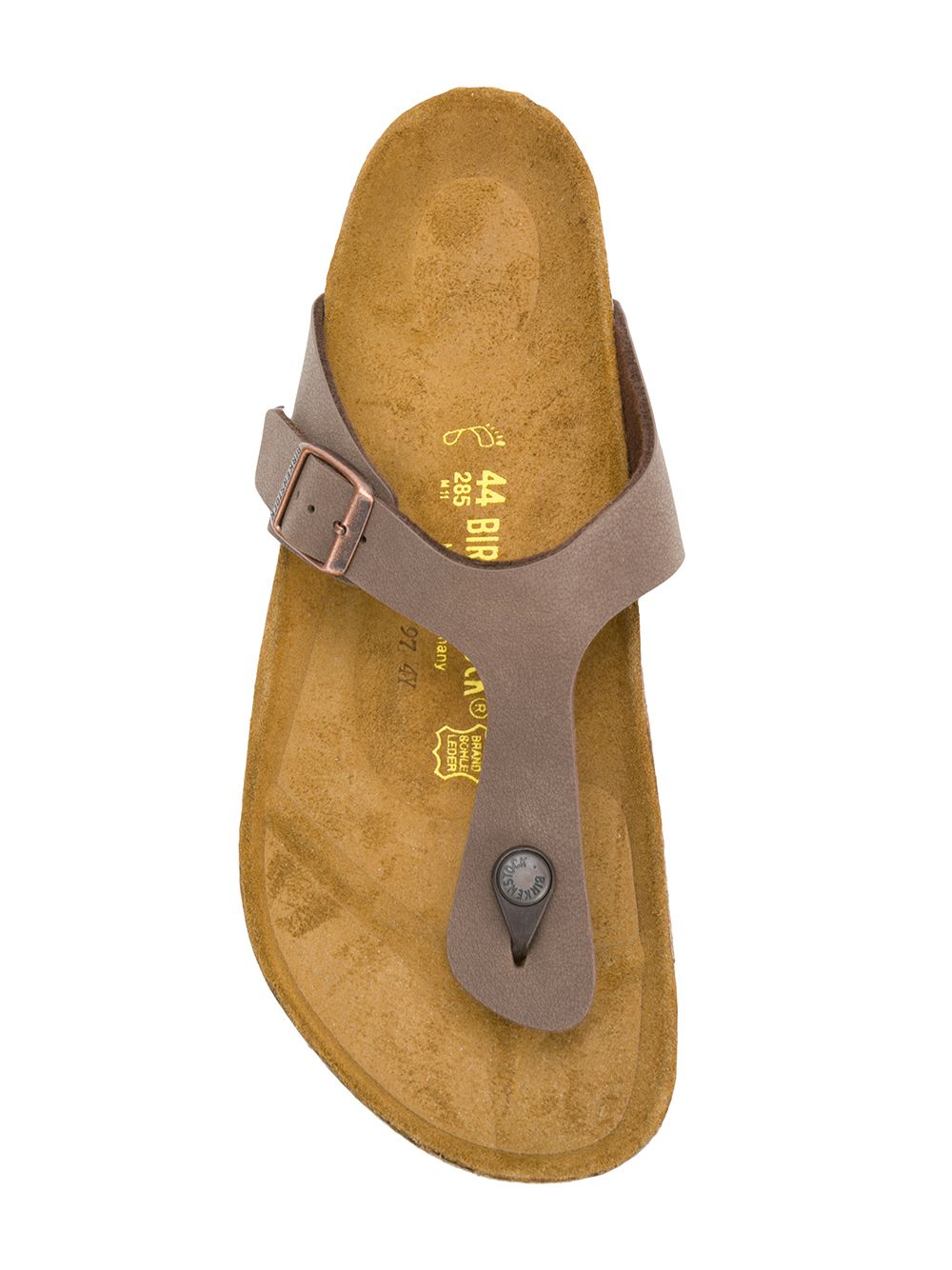 Birkenstock Sandals Brown Calf Leather