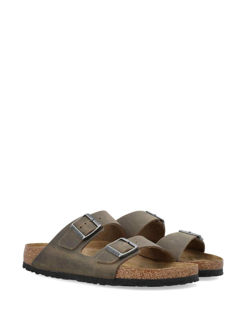 Birkenstock Sandals Kaki Leather