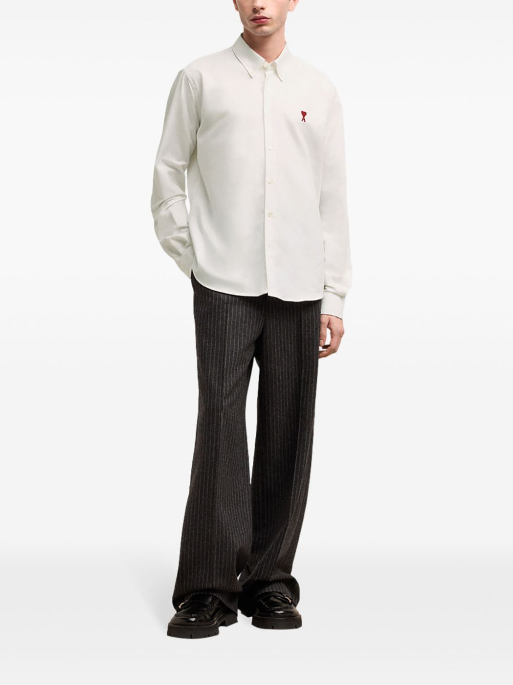 Ami Paris Shirts White Cotton