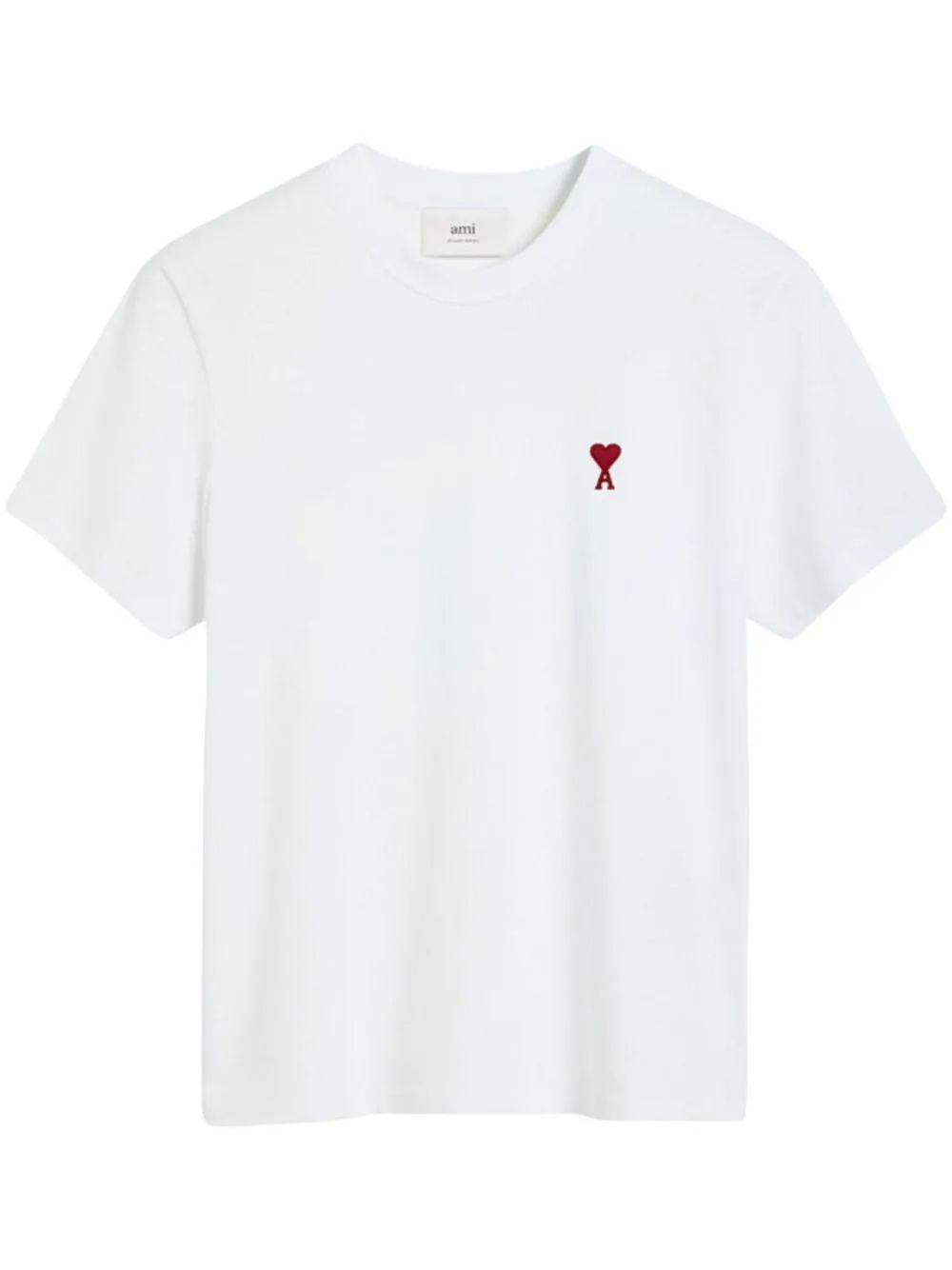 Ami Paris T-Shirts And Polos White Organic Cotton