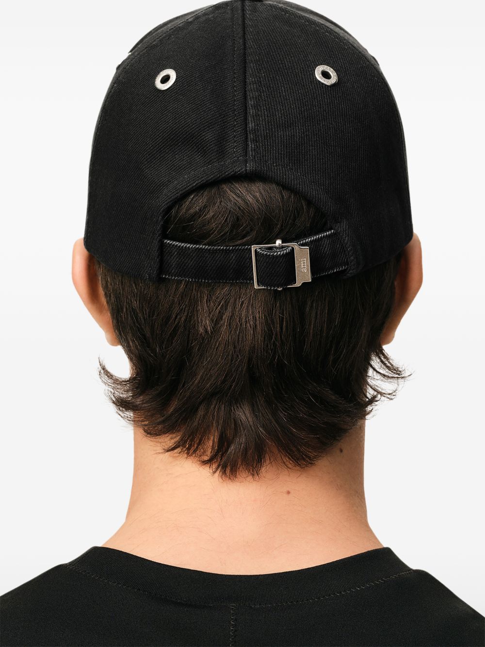 Ami Paris Hats Black Fabric