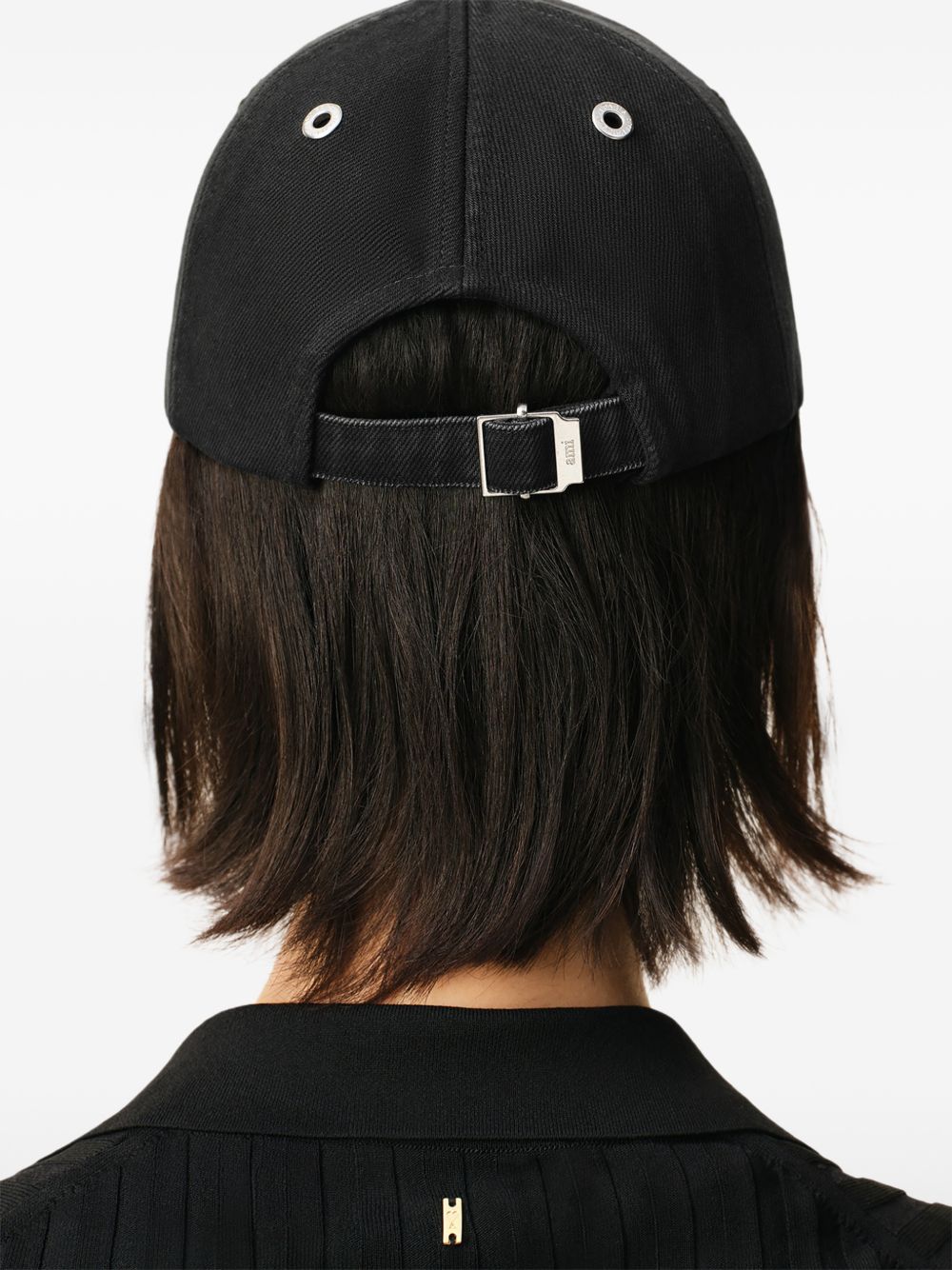 Ami Paris Hats Black Fabric