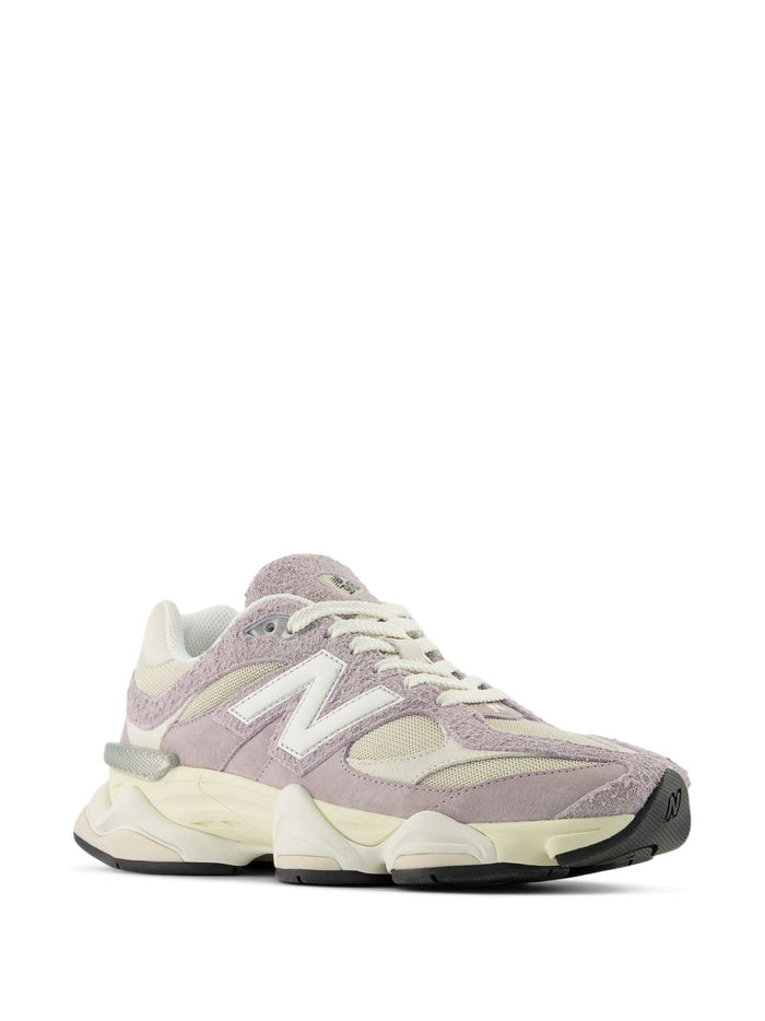 New Balance Sneakers Beige Mesh Rubber Calf Suede