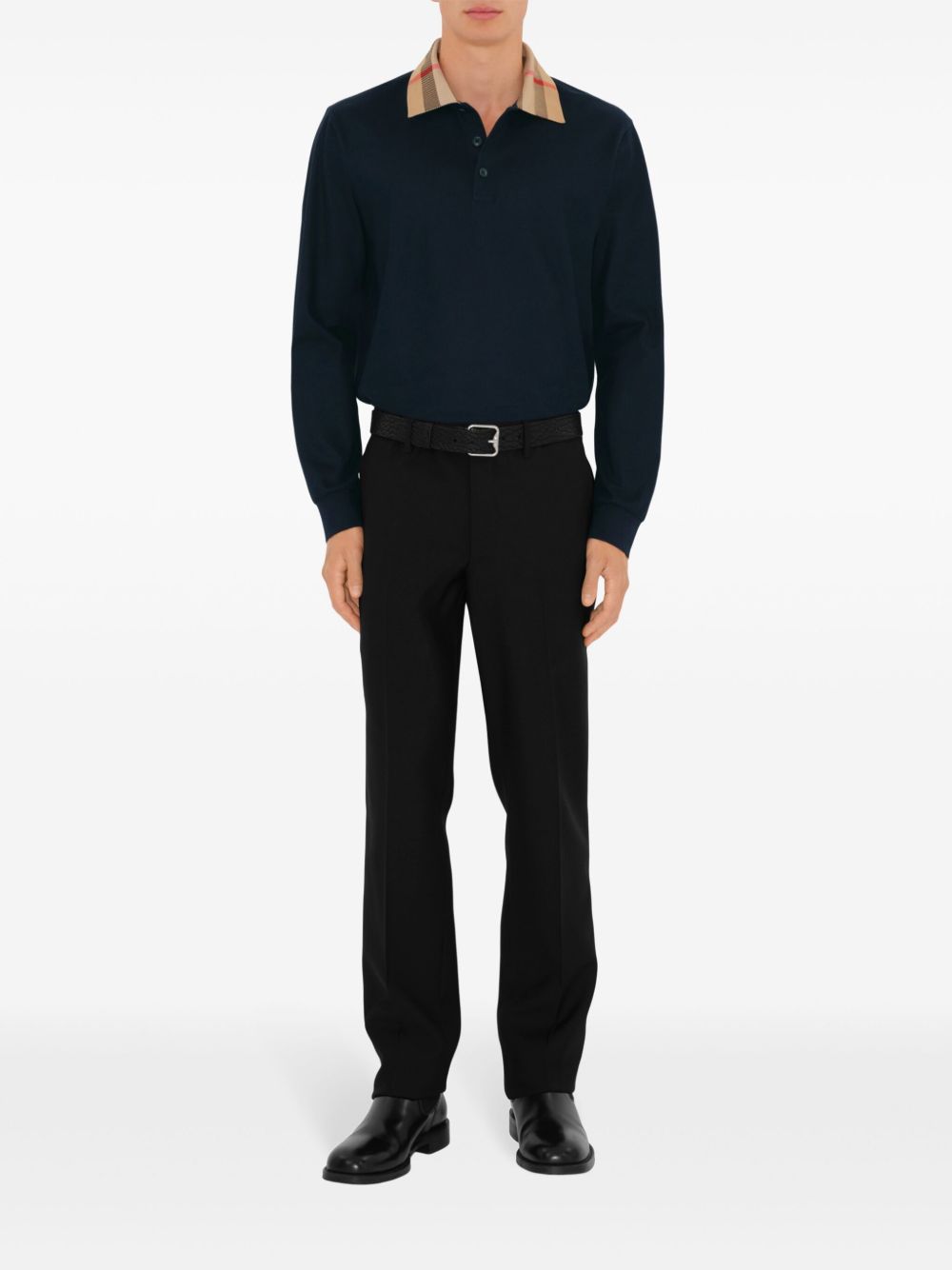 Burberry T-Shirts And Polos Blue Cotton