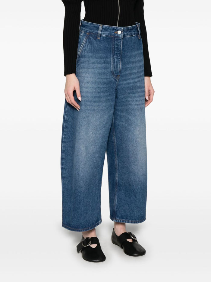 STUDIO NICHOLSON PRE Jeans Blue Cotton