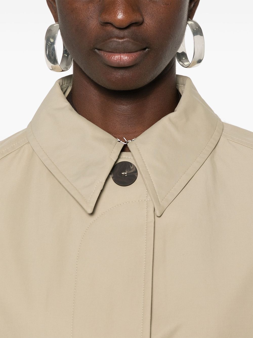 Studio Nicholson Pre Coats Beige Outer: Cotton