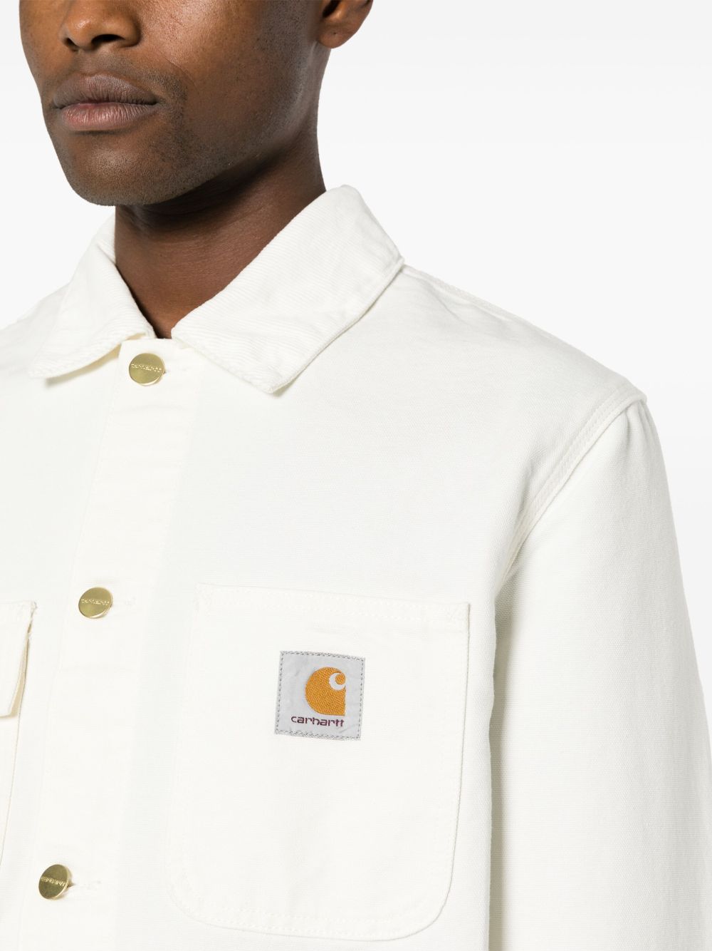 Carhartt Wip Main Jackets White Organic Cotton