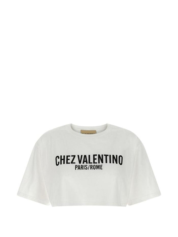 Valentino T-shirts and Polos Ivory Cotton