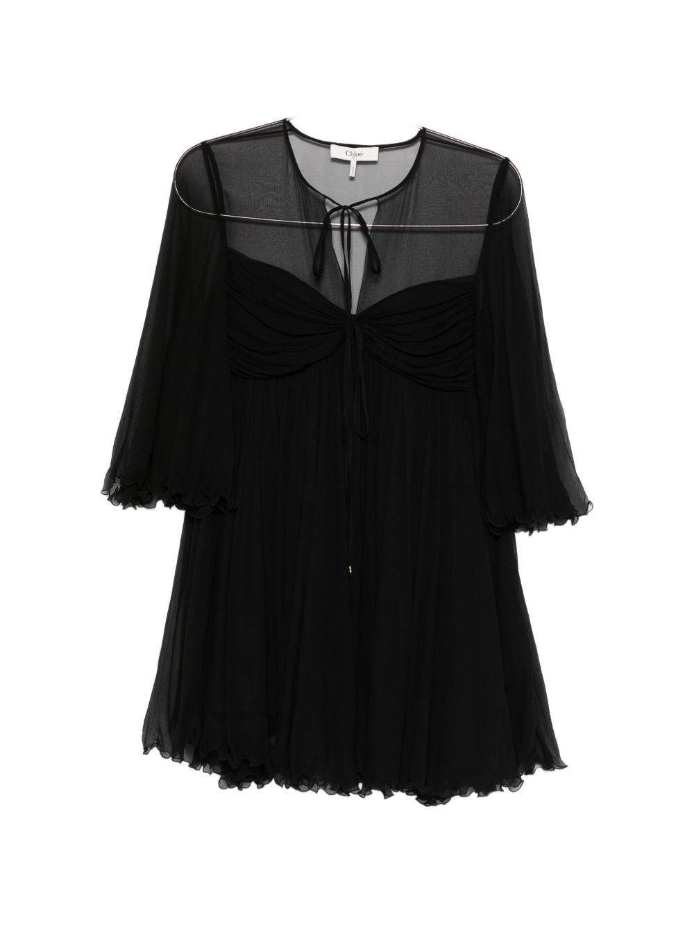 Chloè Dresses Black Silk