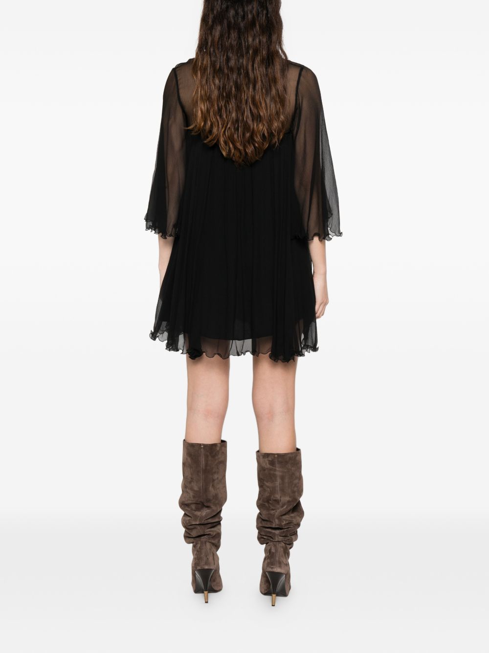 Chloè Dresses Black Silk
