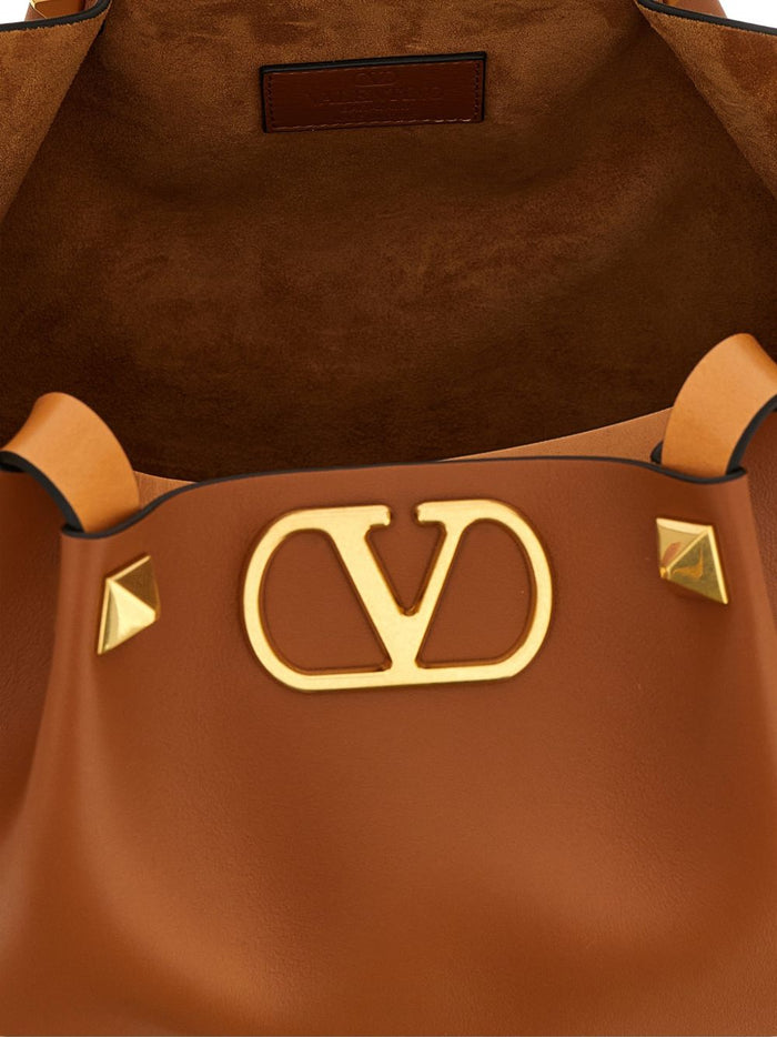 Valentino Garavani Bags Leather Brown Calf