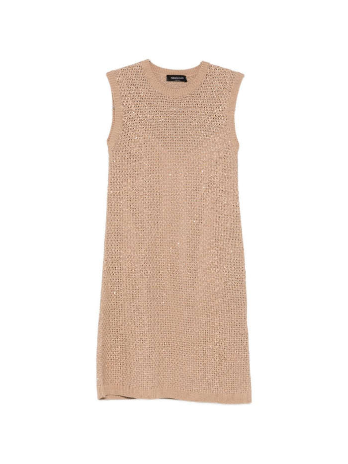 Fabiana Filippi Dresses Beige Cotton