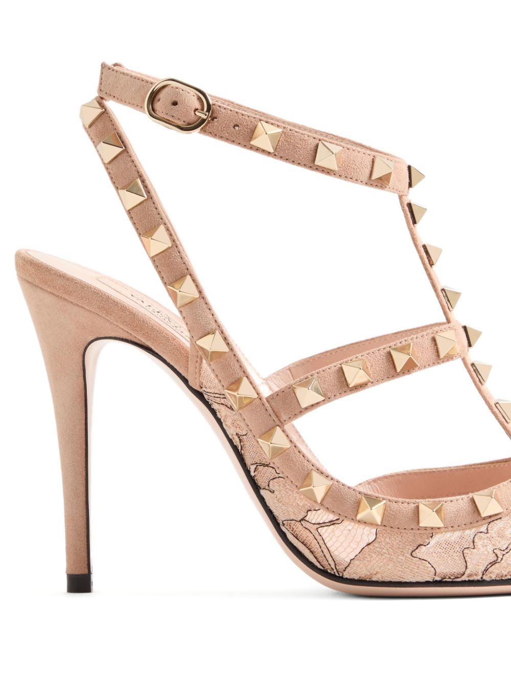 Valentino Garavani With Heel Powder Calf Leather