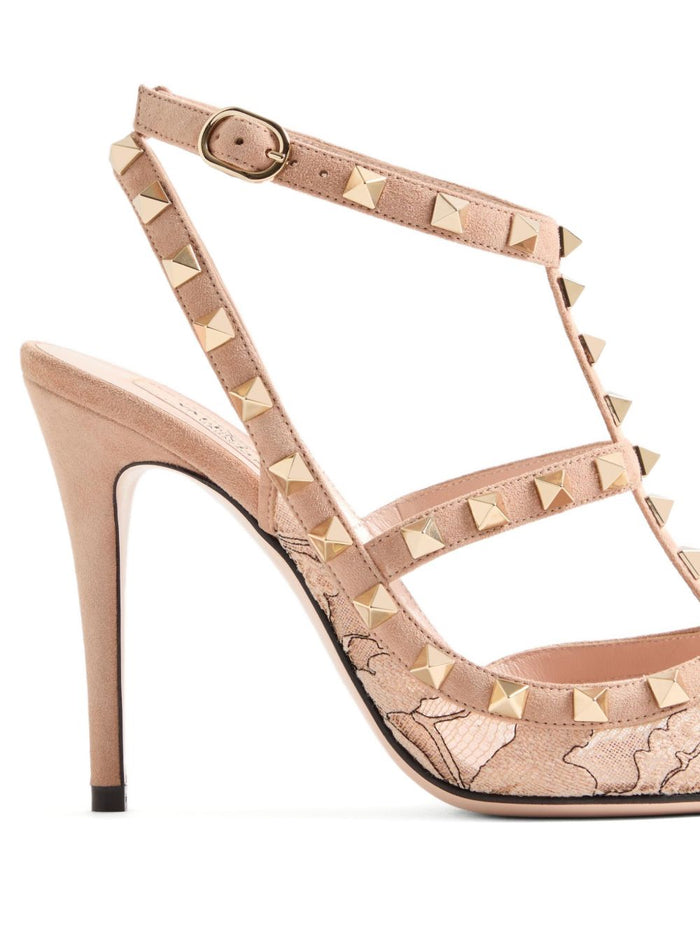 Valentino Garavani With Heel Powder Calf Leather