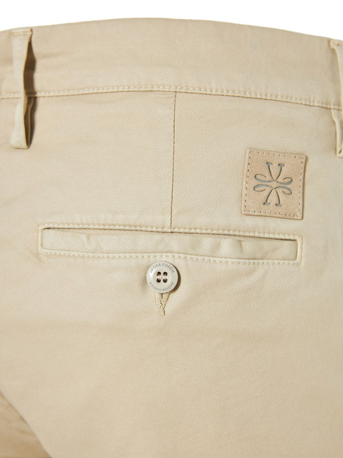 Jacob Cohen Trousers Beige Fabric