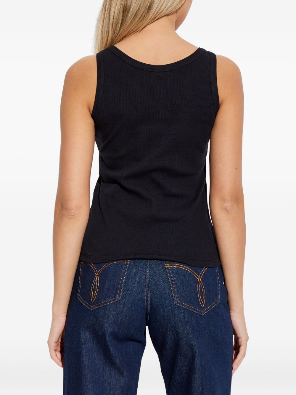 Versace Top Black Outer:elastane