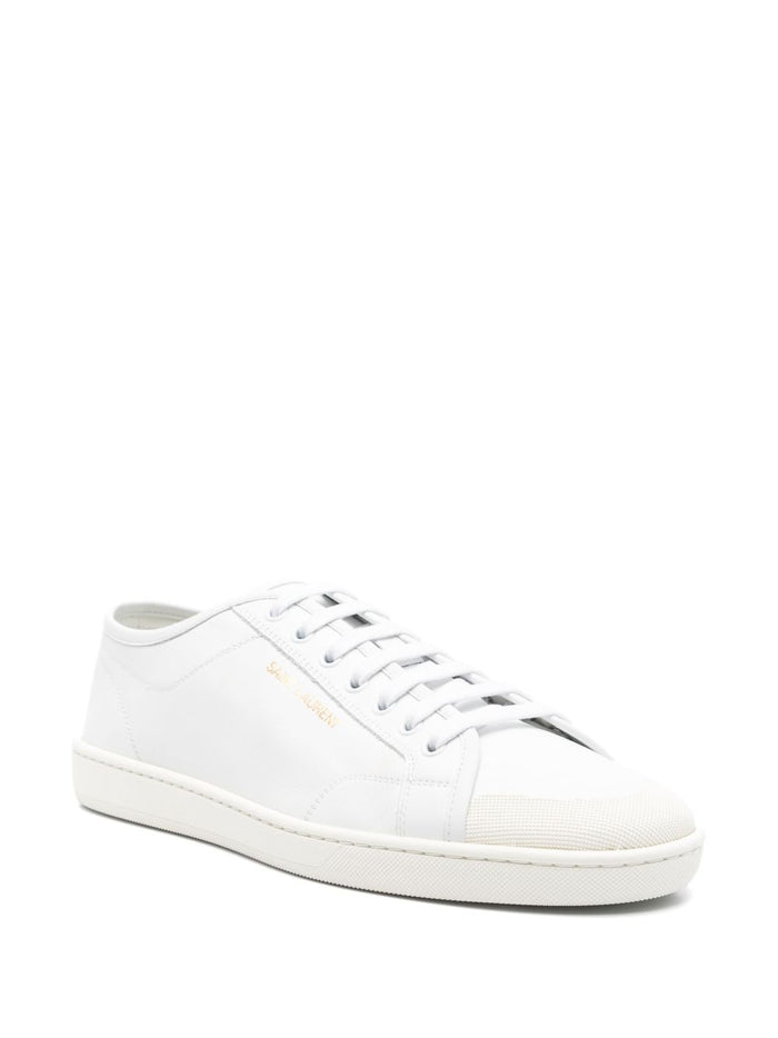 Saint Laurent Sneakers White Rubber Calf Leather