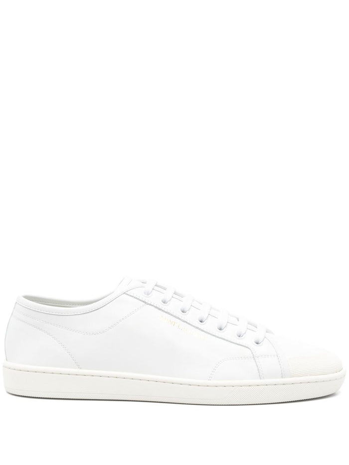 Saint Laurent Sneakers White Rubber Calf Leather