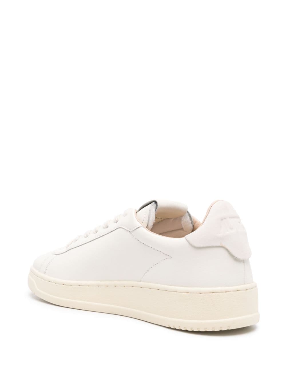 AUTRY Sneakers White Fabric Rubber Calf Leather