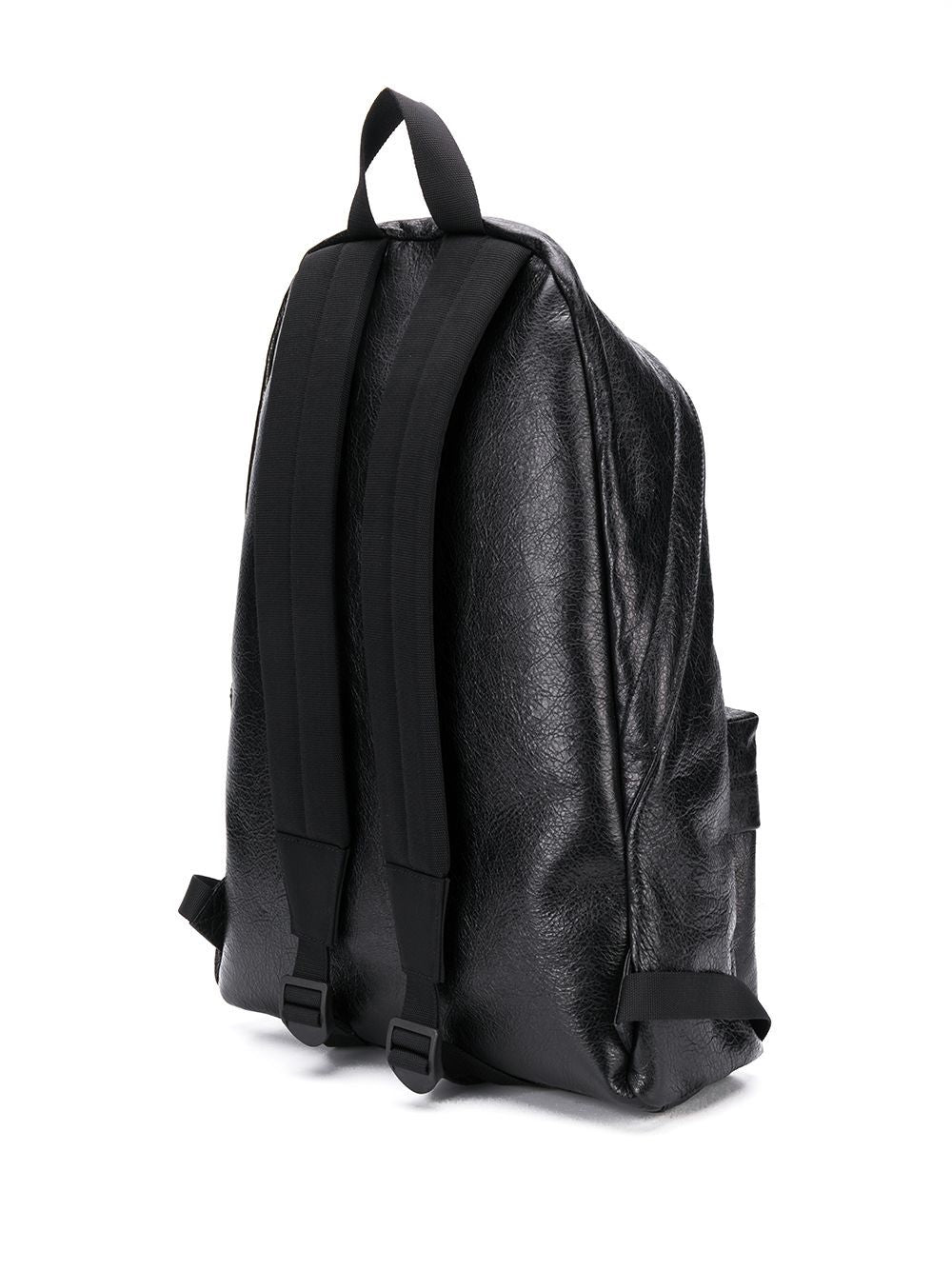 Balenciaga Bags Black Lamb Leather Nylon Polyester