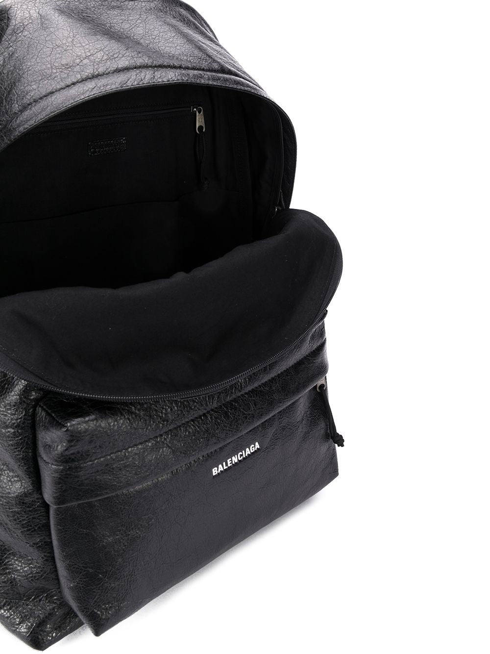 Balenciaga Bags Black Lamb Leather Nylon Polyester
