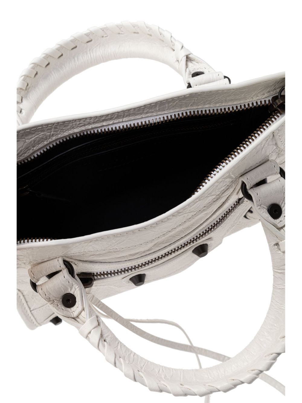 Balenciaga Bags White Lamb Leather
