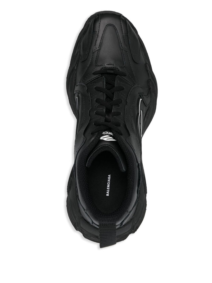 Balenciaga Sneakers Black Leather Polyester