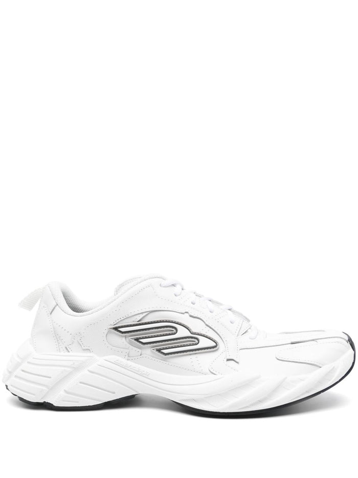 Balenciaga Sneakers White Leather Polyester