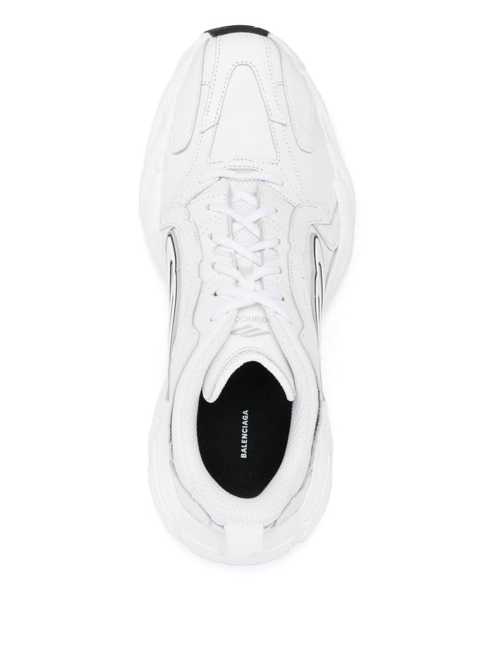 Balenciaga Sneakers White Leather Polyester