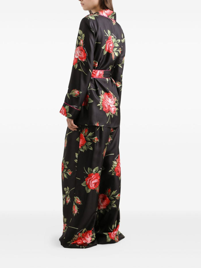 Dolce & Gabbana Shirts Black Silk