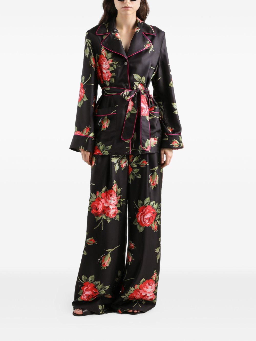 Dolce & Gabbana Shirts Black Silk