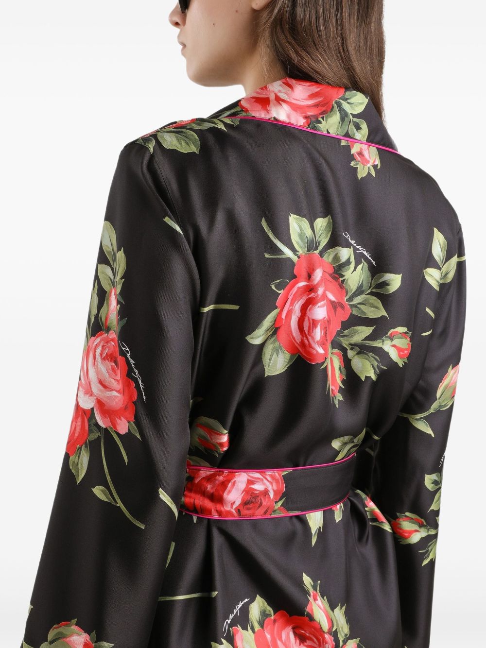 Dolce & Gabbana Shirts Black Silk