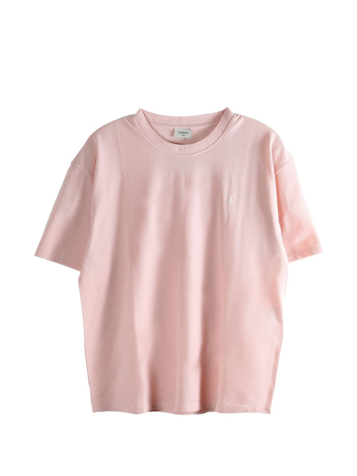 Saint Laurent T-shirts and Polos Pink Cotton