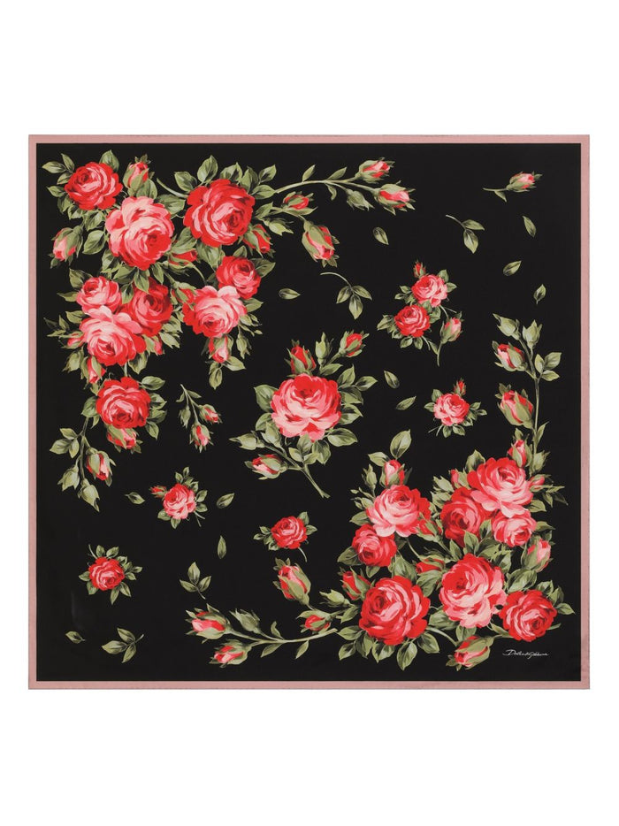 Dolce & Gabbana Scarfs Pink Silk