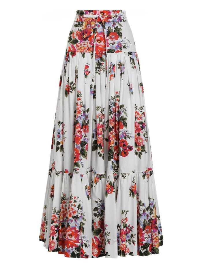 Dolce & Gabbana Skirts White Cotton