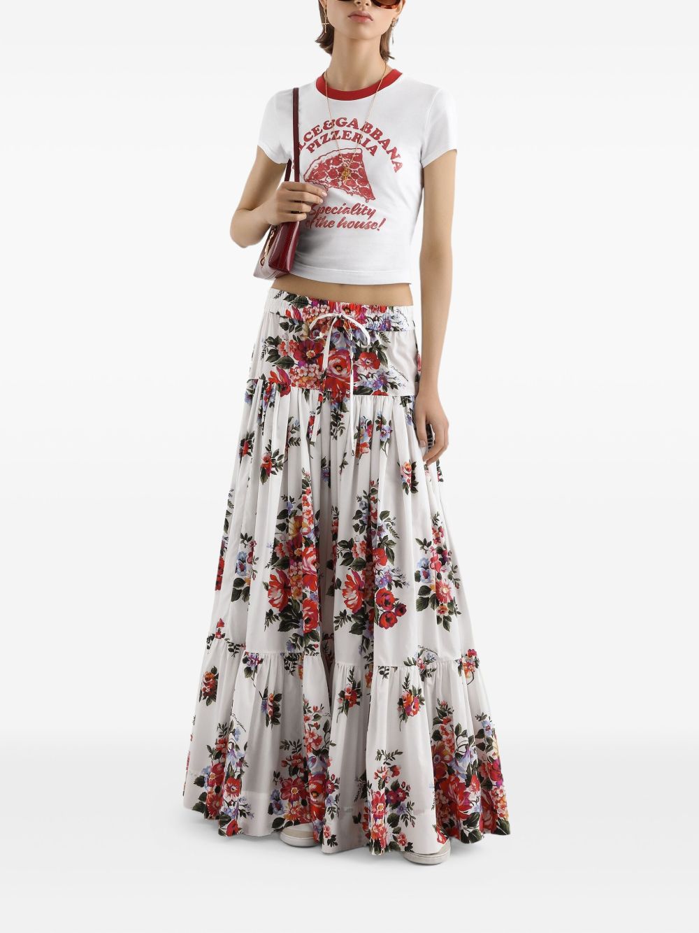 Dolce & Gabbana Skirts White Cotton