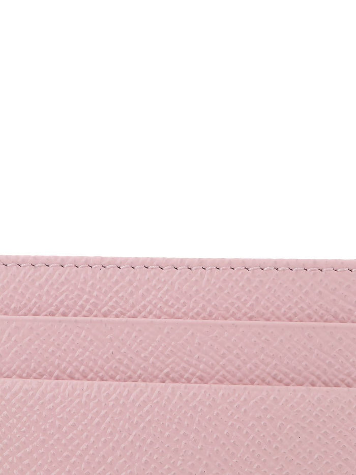Dolce & Gabbana Wallets Pink Calf Leather