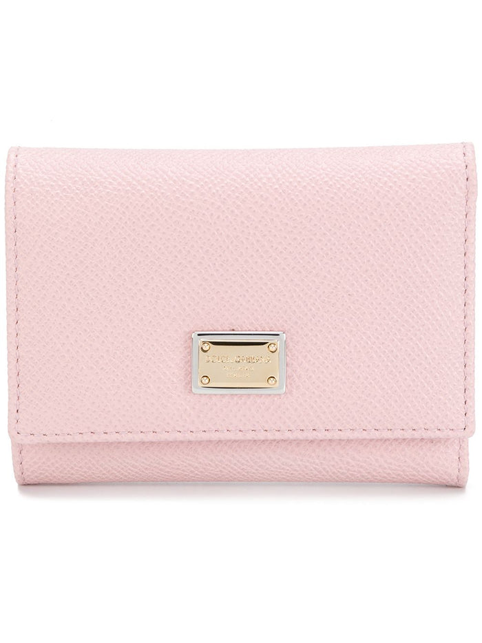 Dolce & Gabbana Wallets Pink Calf Leather