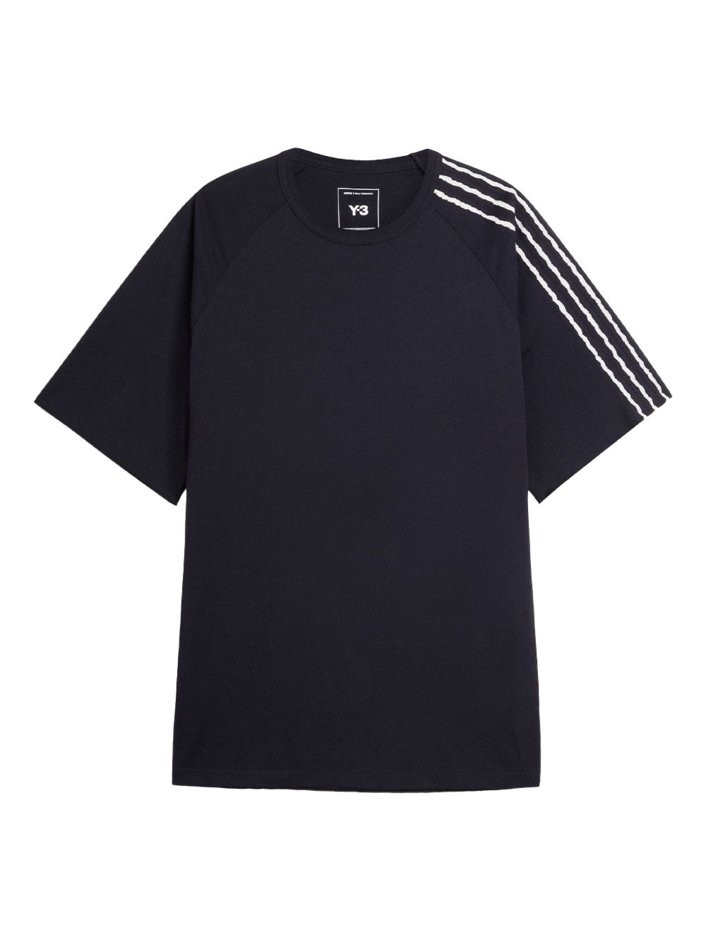 Y-3 T-shirts and Polos Black Cotton