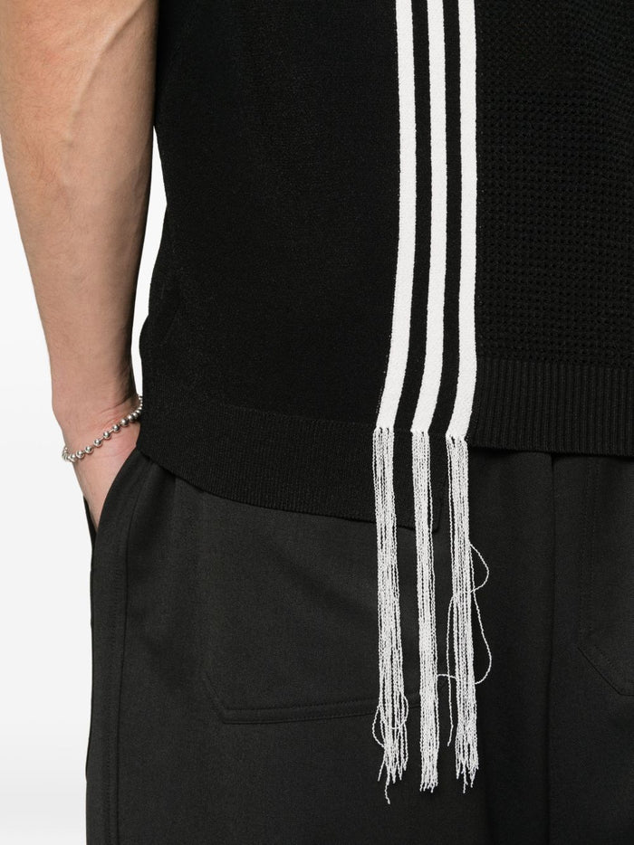 Y-3 Top Black Polyester