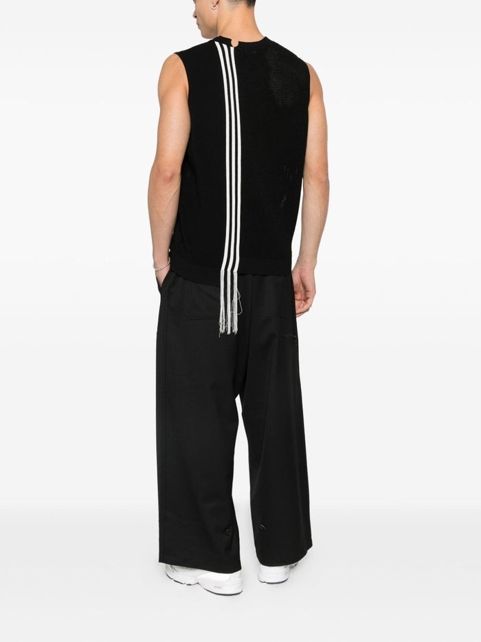 Y-3 Top Black Polyester
