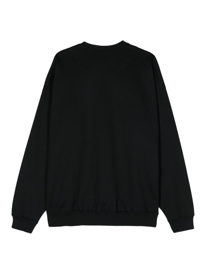 Y-3 Sweaters Black Polyester Cotton