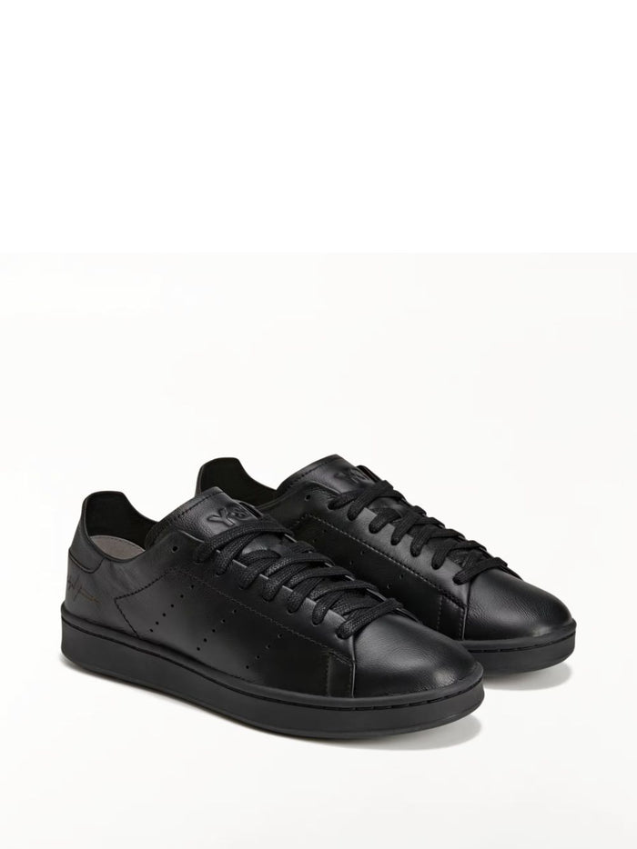 Y-3 Sneakers Black Rubber 100 % Calf Suede