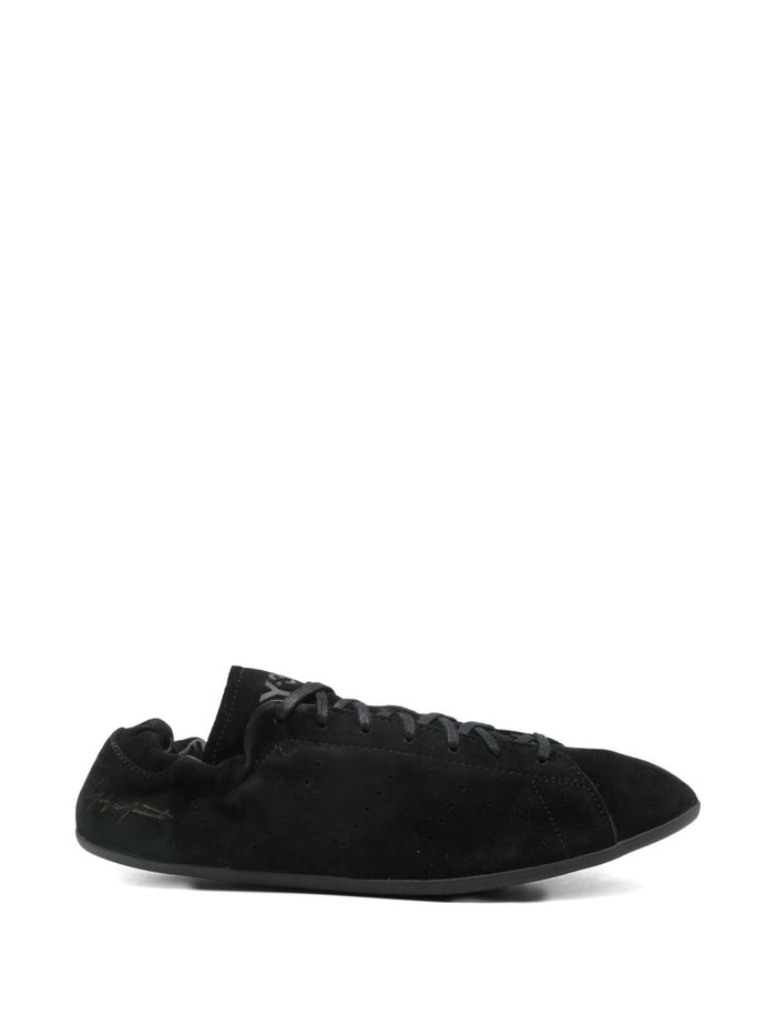 Y-3 Sneakers Black Rubber 100 % Calf Suede