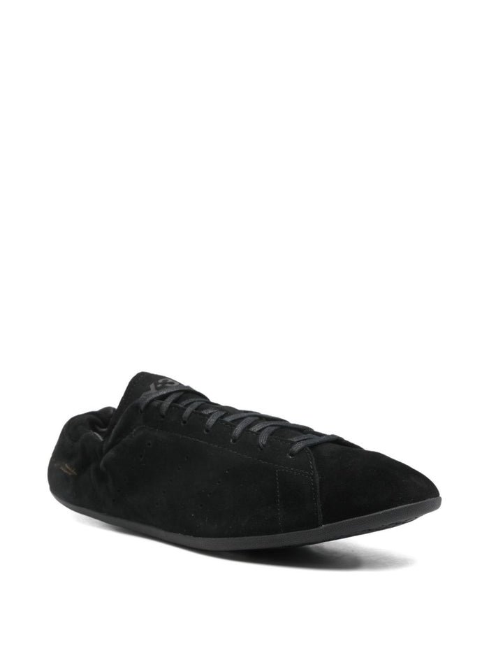 Y-3 Sneakers Black Rubber 100 % Calf Suede
