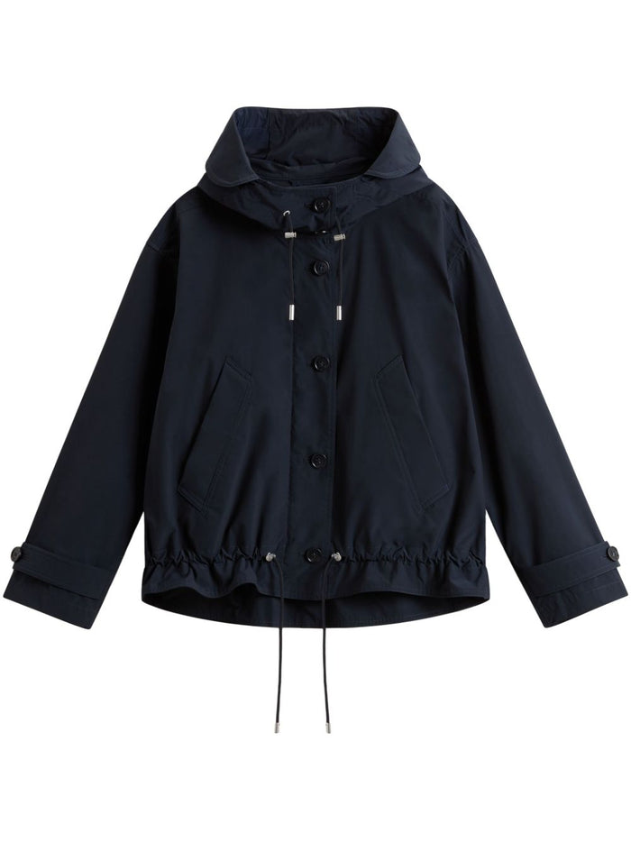 Woolrich Coats Blue Fabric
