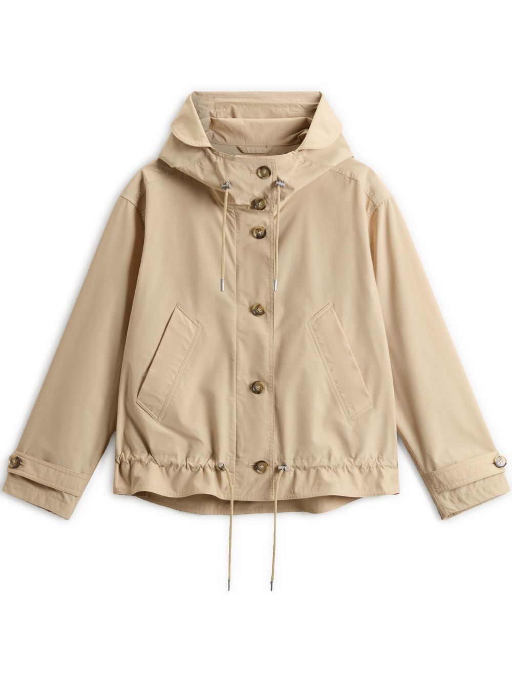 Woolrich Coats Beige Fabric